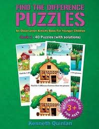 They're equally good for kids learning how to spell, for adults wanting to stimulate their mind, or for senior citizens looking to keep their minds sharp. Find The Difference Puzzles Kenneth Quinlan 9781502411310 Boeken Bol Com