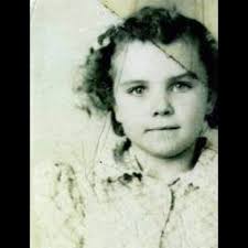 Portrait of Ginny Simms. Autograpgh reads: "To Margie Best O' Luck