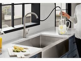 It's hard to resist the idea of touchless kitchen faucets. Simplice Touchless Kitchen Faucet K 22036 Kohler Kohler
