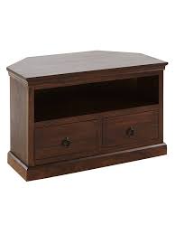 This corner tv cabinet is designed to take advantage of every square inch in smaller spaces like a kitchen or bedroom. John Lewis Partners Maharani Corner Tv Stand For Tvs Up To 32 At John Lewis Partners