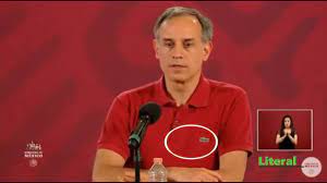 Subsecretario de prevención y promoción de la salud. Luce Lopez Gatell Playera Lacoste En Conferencia Youtube