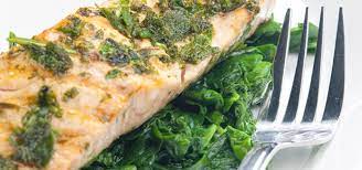 Pescado Al Vapor Con Espinacas Chef Oropeza