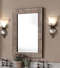 As you know you can show your decorating talents not only when you're decorating besides you should also pay a special attention to decorating a vanity. 26 X 36 In Bath Vanity Decor Mirror With Fir Wood Frame Dk Wk9226 Sw Decoraport Canada