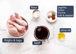 Print recipe pin recipe rate recipe slow cooker chicken and gravy prep time: Gravy Baked Chicken Thighs Drumsticks 5 Min Prep Recipetin Eats