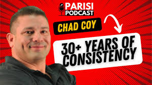 Parisi Podcast 005- Strongman Stories and 30+ Years of Coaching Consistency  With Chad Coy
