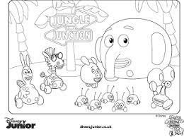 If you want more quality coloring pictures, please select the large size button. Jungle Junction Disney Coloring Pages Jungle Coloring Pages Coloring Pages