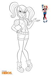 desenho para colorir arlequina