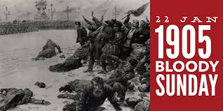 9 january 1905 in st petersburg, russia, when unarmed demonstrators, led by father georgy gapon, were fired upon by soldiers of the imperial guard as they marched towards the winter palace to present a petition to tsar nicholas ii of russia. Pin On January In Russian History