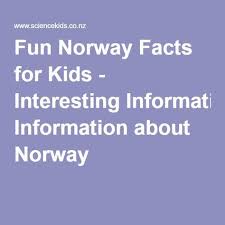 Fun Norway Facts For Kids Interesting Information About Norway Norway Facts Facts For Kids Fun Facts About Norway