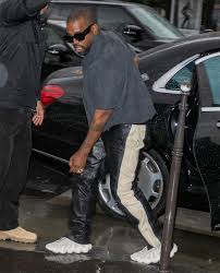 Kanye west's first item for sale from his yeezy gap partnership is a cloudlike blue jacket. Kanye West Shows The Yeezy 451 At Paris Fashion Week Grailify