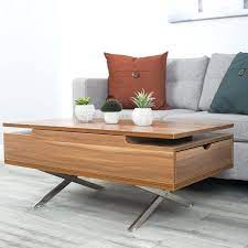 One, choose a table that's approximately the same height as your sofa cushions or slightly shorter; 20 Cool Coffee Tables With Storage Best Lift Top Coffee Table Styles