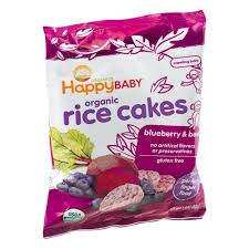 Happy Baby Happy Baby Organic Rice Cakes Blueberry Beet Epallet