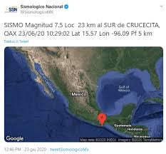 Twitter bot que te informa de los últimos sismos registrados por el snet en el salvador. Sismo En Mexico Ceso El Alerta De Tsunami Que Incluia Tambien A Guatemala El Salvador Honduras Y Ecuador Infobae