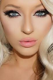Women with blonde hair, blue eyes, and fair skin have a delicate beauty. 30 Wedding Makeup Ideas For Blue Eyes Blue Eye Makeup Amazing Wedding Makeup Wedding Makeup Tips