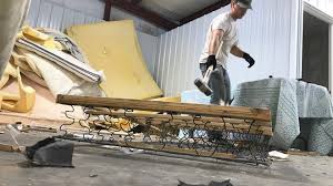 It's not that far and if it's free even better. New Burlington Business Rips Up Recycles Cast Off Mattress