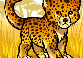 Download cheetah drawings images and use any clip art,coloring,png graphics in your website, document or presentation. How To Draw Safari Animals Step By Step Trending Difficulty Any Dragoart Com