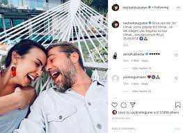 Peki engin altan düzyatan kimdir? Ertugrul Star Engin Altan Duzyatan Wife Neslisah Alkoclar Celebrate 6th Wedding Anniversary