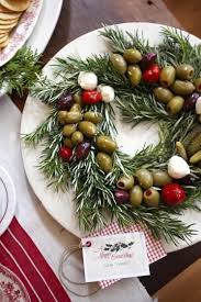 Delicious christmas appetizer recipes from pinterest. Olives On Rosemary Wreath Christmas Entertaining Christmas Food Christmas Appetizers