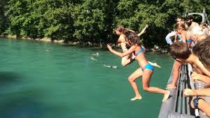 Or , longest river entirely in switzerland, 183 mi long, rising in the bernese alps and fed by several glaciers. Floating Down The Aare River On A Summer S Day In Bern Switzerland