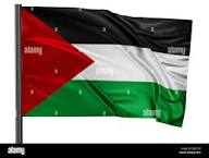 Palestina striscia di Gaza bandiera nazionale che sventola nel vento. Isolato su sfondo bianco 3D illustrazione Foto stock - Alamy