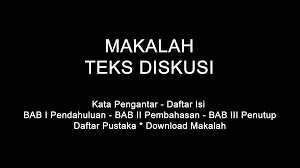 Sahabat rumussoal.com pada kesempatan kali ini kami akan mencoba untuk memberikan contoh soal tentang soal prakarya kelas 8 semester 1 kurikulum 2020. Makalah Teks Diskusi Doc Pdf Download Contoh Makalah Lengkap