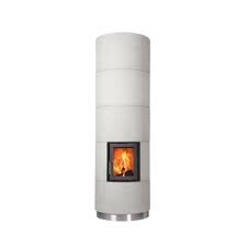 Shaker stove by wittus, $6,300, chiltons.com photo: Tiled Stove Fireplace Stove Tiled Stoves Fireplaces By Brunner