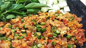 Sambal is a chili sauce or paste, typically made from a mixture of a variety of chili peppers with secondary ingredients such as shrimp paste, garlic, ginger, shallot, scallion, palm sugar, and lime juice. Buwahyu Jendela Dunia Resep Masakan