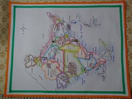 Project On India And Neighbouring Countries Projects Country Map
