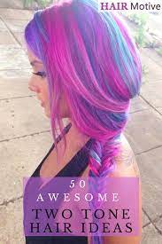 700+ creative hair business names, ideas, and suggestions the hair business is relatively easy to start, especially if you are licensed. Is One Single Color Not Enough Be Creative With This Two Tone Hairstyle Ideas Click To Find More Inspiratio Tone Hair Pink And Black Hair Hair Dye Techniques