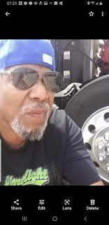 Truck driver reflects