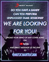204 likes · 5 talking about this. Sony Music Malaysia Music Mantra On Twitter Please Keep Those Demos Coming In We Are Looking For Your Band If You Can Play Unplugged Tamil Songs We Want To Work With