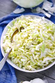 I've included a really simple cabbage coleslaw to serve with my fish tacos, it's made from a ready chopped slaw mix with a simple mayo based sauce with green onions, apple cider vinegar and a little celery seeds. Sweet And Tangy No Mayo Coleslaw With Celery Seed Bowl Of Delicious