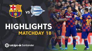 Sigue en vivo el partido de la jornada 8 de la primera división de fútbol que enfrenta al alavés con el barça. Highlights Fc Barcelona Vs Deportivo Alaves 4 1 Youtube