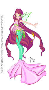 Roxy The Mermaid By Florainbloom On Deviantart Winx Club Bloom Winx Club Cartoon