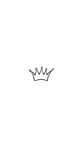 Black And White Crown Wallpaper Crown White Minimalist Wallpaper 2020