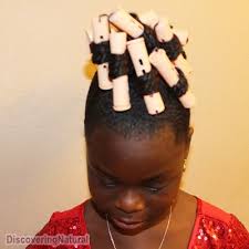 We loved these ideas so much, we wanted to bring them to the naturallycurly audience as well! Easy Natural Hairstyle For Your Pre Teen African Naturalistas