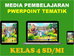 Mdia Ajar Powerpoint Tematik Kelas 4 Sd Mi Kurikulum 2013 Ruang Pendidikan