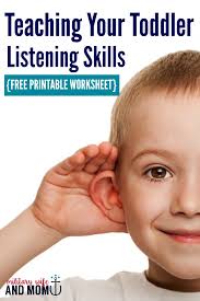 Typically, talking happens around your baby's first birthday. When Your Toddler Doesn T Listen 10 Genius Strategies