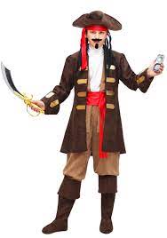 Pirates of the caribbean is a series of fantasy swashbuckler films produced by jerry bruckheimer and based on walt disney's theme park attraction of the same name. Costume Da Capitano Dei Pirati