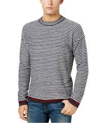 Tommy Hilfiger Mens Stripe Pullover Sweater