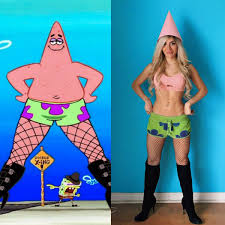Catch more spongebob squarepants on. Insta Lisa Mancinerh My Patrick Star Cosplay Comparison Cosplaygirls