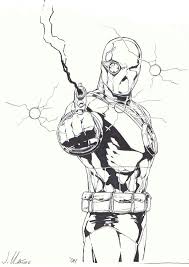 Deadshot In Garrett Gray S Comic Art Comic Art Gallery Room 718864 Deadshot Art Deadshot Superhero Sketches