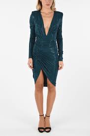 Alexandre Vauthier Asimmetric Dress With Jewel Details Women Glamood Outlet