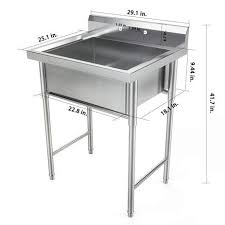 Shop & save on all your home improvement needs! Ubesgoo 30 Wide Commercial Grade Stainless Steel Utility Sink Restaurant Sink Laundry Tub For Washing Room Kitchen Workshop Basement Garage Restaurant 2 In 2021 Stainless Steel Utility Sink Restaurant Sink Utility Sink