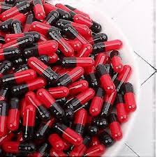 1000stk Gelatine Tomme Kapsler Hule Gelatine Kapsler Tom Pille Kapsel 0 #