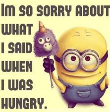 Sorry For What I Said When I Was Hungry Meme 10173780 655744984538134 1675150661351630731 N Jpg 522 532 Minions Love Minions Funny