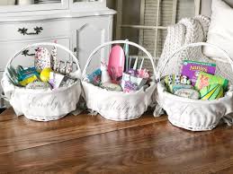 Added to your profile favorites. Creating Budget Friendly Spring Themed Easter Baskets For Kids Using Less Candy Rain And Pine