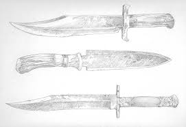 Some days ago i watched this hilarious crocodile dundee clip so i had to make his massive bowie knife/sword! Bowie Template