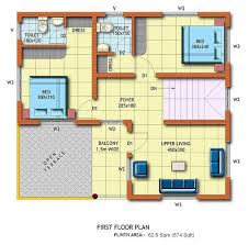2 Bedroom House Plans Image By Ekram Mondal Floor Plans House Plans 2bhk House Plan
