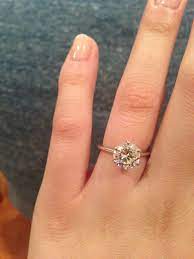 Blue Nile Petite Nouveau V Blue Nile Classic Solitaire Weddingbee Wedding Rings Solitaire Bluenile Engagement Ring Timeless Engagement Ring